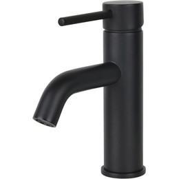 Смеситель для раковины Bronze de Luxe Scandi 1451B, черный матовый, Цвет производителя: чёрный матовый - фото 