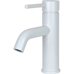 Смеситель для раковины Bronze de Luxe Scandi 1451W, белый глянцевый, Цвет производителя: белый глянцевый - фото 