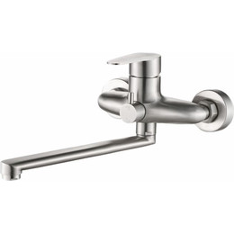 Смеситель для ванны Haiba HB60801-2, сталь - фото 