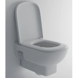 Унитаз подвесной Оскольская керамика Norden Rimless 40302100005 с крышкой микролифт - фото 