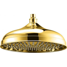 Верхний душ Cezares CZR-H-SP21-03 303х303 мм, золото - фото 