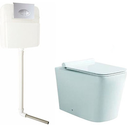 Инсталляция с приставным безободковым унитазом SantiLine SL-5021+SL-02 - фото 