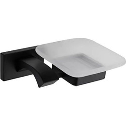 Мыльница Gappo G0702-6, цвет чёрный - фото 