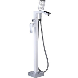 Смеситель для ванны Gappo G3007-8, белый/хром - фото 