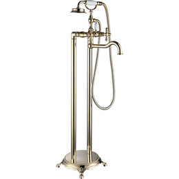 Смеситель для ванны Gappo G3089-6, золото - фото 