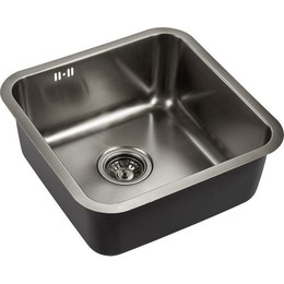 Кухонная мойка Emar EMB-127A PVD Nano Dark 0,8 мм, чёрный, Цвет производителя: чёрный - фото 