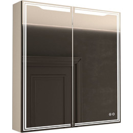 Зеркало-шкаф Art&Max Merano Led 90 см AM-Mer-900-800-1D-R-DS-F (подсветка, диммер, функция антизапотеватель, сенсорный выключатель) - фото 