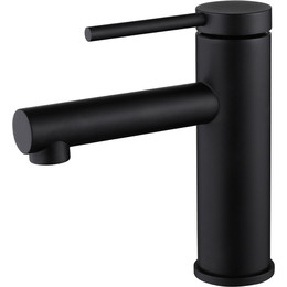 Смеситель для раковины Abber Emotion AF8810B, черный матовый, Цвет производителя: чёрный матовый - фото 