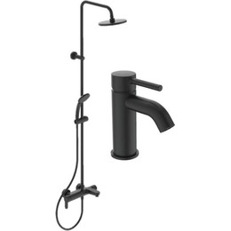 Промо-набор Ideal Standard IdealRain BL749S4, черный матовый - фото 