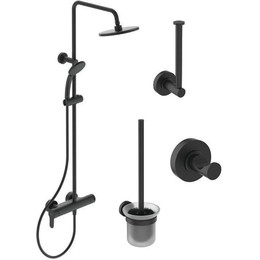 Промо-набор Ideal Standard IdealRain BL750S1, черный матовый - фото 