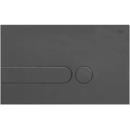 Кнопка смыва Oli I-Plate (механическая) 670005, черный матовый - фото 