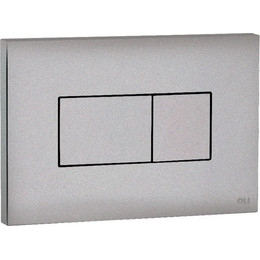 Кнопка смыва Oli Karisma (пневматическая) 641006, хром матовый - фото 