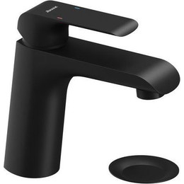 Смеситель для раковины Ravak Flat - FL 013.20 X070172, чёрный матовый - фото 