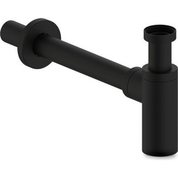 Сифон для умывальника Iddis Optima Home OPTBL00i84, черный матовый - фото 