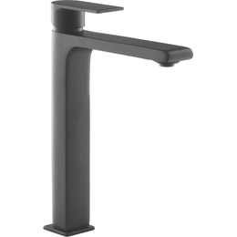 Смеситель для раковины высокий Azario Delano AZ-158445524, черный, Цвет производителя: чёрный - фото 