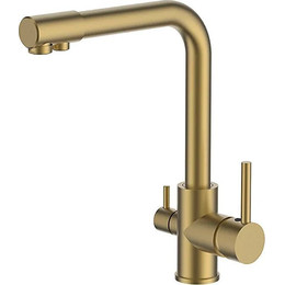 Смеситель для кухни Ledeme L4055Y-3, золото - фото 