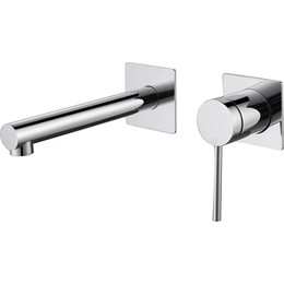 Смеситель для раковины настенный Abber Emotion AF8812 (со скрытой частью), Цвет производителя: хром - фото 