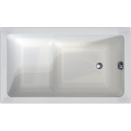 Ванна акриловая сидячая Радомир Джоанна 120x70 см (в комплекте каркас), Размер - мм: 1200х700 - фото 