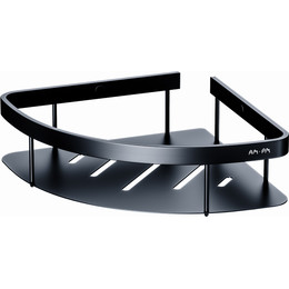 Полка угловая AM.PM Sense A7454122, цвет чёрный - фото 