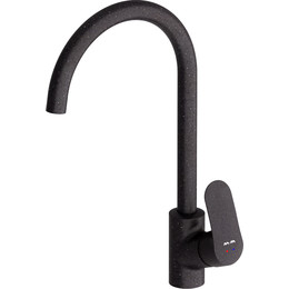 Смеситель для кухни Am.Pm Like F8007122, элегантный черный, Цвет производителя: чёрный - фото 