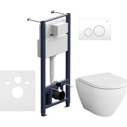 Инсталляция с подвесным унитазом Am.Pm Spirit V2.0 FlashClean IS49001.701700 - фото 