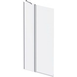 Шторка для ванны Am.Pm Gem 80х140 см W90BS-D3W5-140CT, хром/прозрачное - фото 