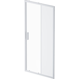 Дверь душевая Am.Pm Gem Solo 100х195 см W90G-100-1-195MM, хром/матовое - фото 