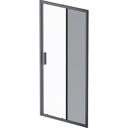 Дверь душевая Am.Pm Gem Solo 100х195 см W90G-100-1-195BG, черный/тонированное - фото 