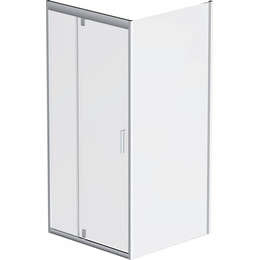 Душевое ограждение Am.Pm Gem 90x90 см W90G-404-090MT, хром/прозрачное - фото 