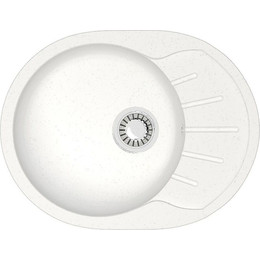 Кухонная мойка Azario Light CS00079918, белый лёд, Цвет производителя: белый лёд - фото 