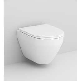 Унитаз подвесной Am.Pm Spirit V2.0 FlashClean C701700SC с сиденьем микролифт - фото 