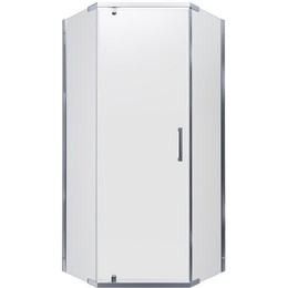 Душевое ограждение Triton Дека 90x90 см, хром/прозрачное - фото 