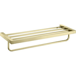 Полка для полотенец Timo Selene 17058/17, цвет золото матовое - фото 