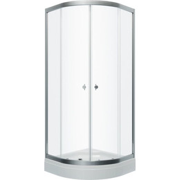 Душевое ограждение Triton Хром 90x90 см, хром/прозрачное - фото 