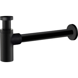 Сифон для умывальника Timo 958/03L, чёрный - фото 