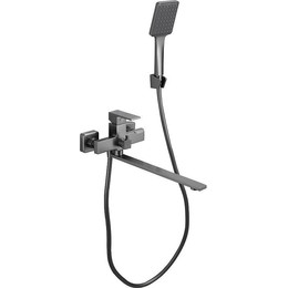 Смеситель для ванны Belz B22613-3, графит, Цвет производителя: оружейная сталь - фото 