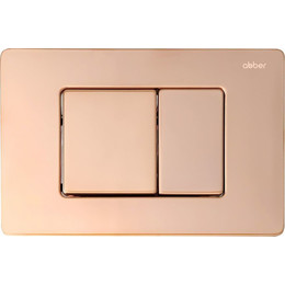 Кнопка смыва Abber AC0120RG, золото розовое - фото 