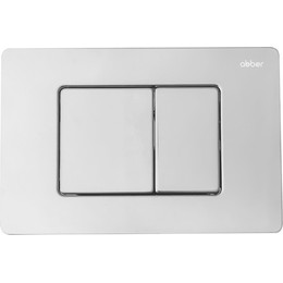 Кнопка смыва Abber AC0120, хром глянцевый - фото 