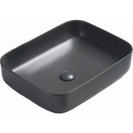 Раковина-чаша Azario 50 см AZ-78109MDH, тёмно-серый матовый - фото 