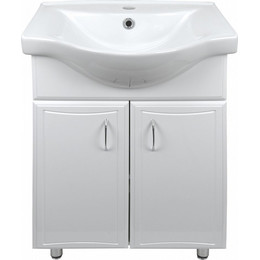 Тумба напольная с раковиной Стиль Коралл 55 см - фото 