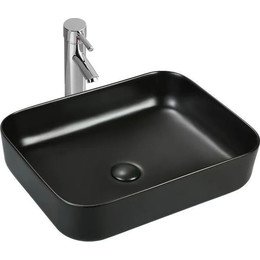 Раковина-чаша Sintesi 50 см SIN-LVB-APP-409BM, черный матовый - фото 