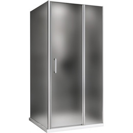 Душевое ограждение Abber Sonnenstrand 110x85 см AG04110MS-S85M, хром/матовое - фото 