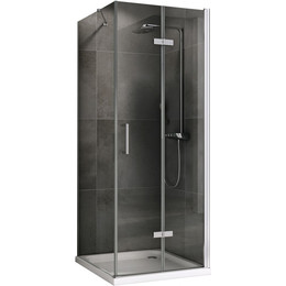 Душевое ограждение Abber Zart 70x70 см AG08070P-S71, хром/прозрачное - фото 