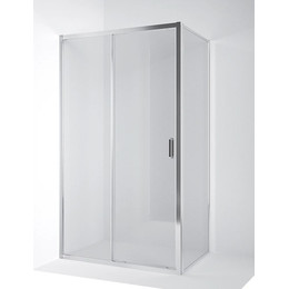 Душевое ограждение Ambassador Forsa 160x110 см 17021122AX-110AX, хром/прозрачное - фото 