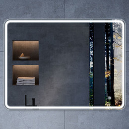 Зеркало Vincea Led 90 см VLM-3VC900 - фото 