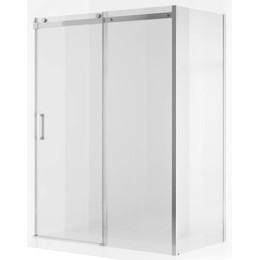 Душевое ограждение Ambassador Benefit 160x110 см 19021105HX-110HX (стекло 8 мм) хром/прозрачное - фото 