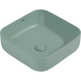 Раковина-чаша Abber Rechteck 38 см AC2211MCG, светло-зеленый матовый - фото 