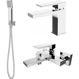 Набор смесителей 3 в 1 для ванны BelBagno Romano - фото 