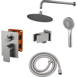 Душевая система для душа BelBagno Nova, сатин - фото 