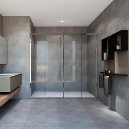 Душевая дверь Vincea Garda 190 см VDS-1G2190CL, хром/прозрачное - фото 